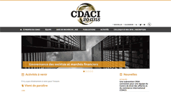Desktop Screenshot of cdaci.ca